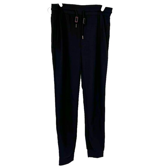 Galaxy by Harvic Men's Casual Fleece Jogger 500 in Black Size Large - Picture 1 of 10